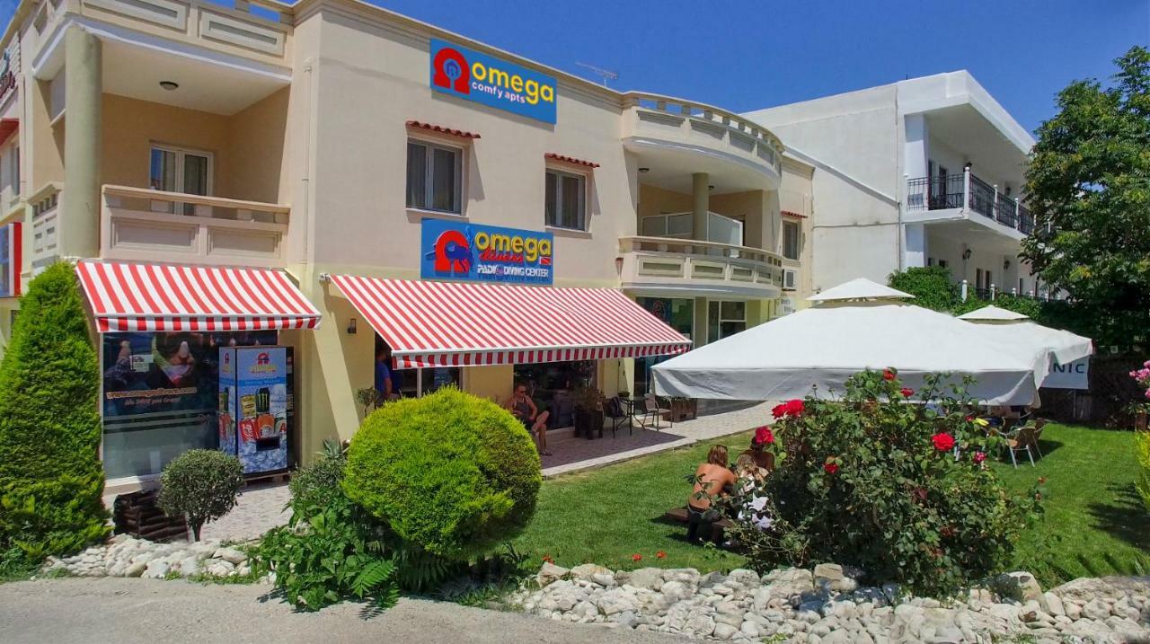 Omega Comfy Apartments Almyrida Almirída Ngoại thất bức ảnh