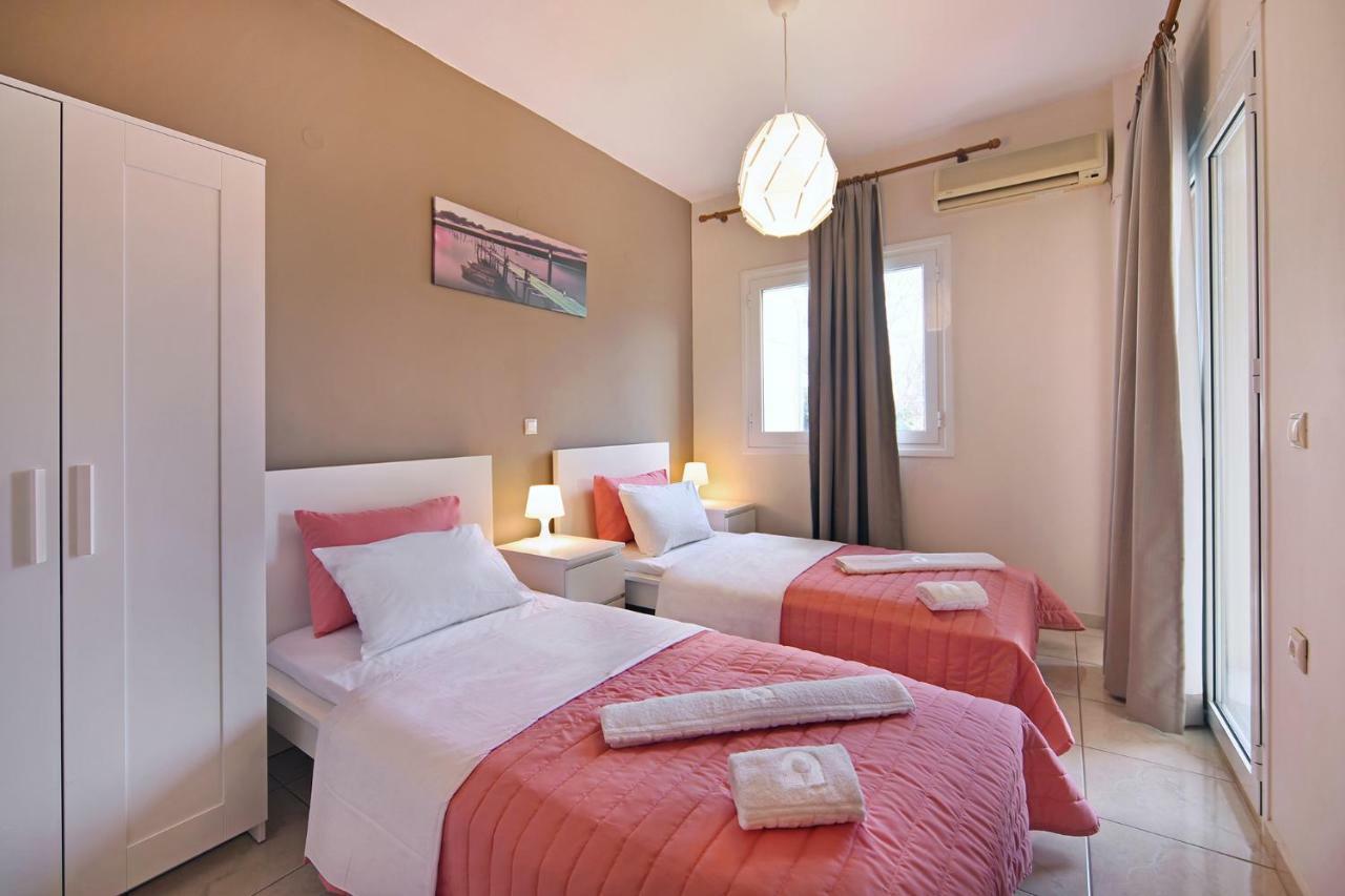 Omega Comfy Apartments Almyrida Almirída Ngoại thất bức ảnh