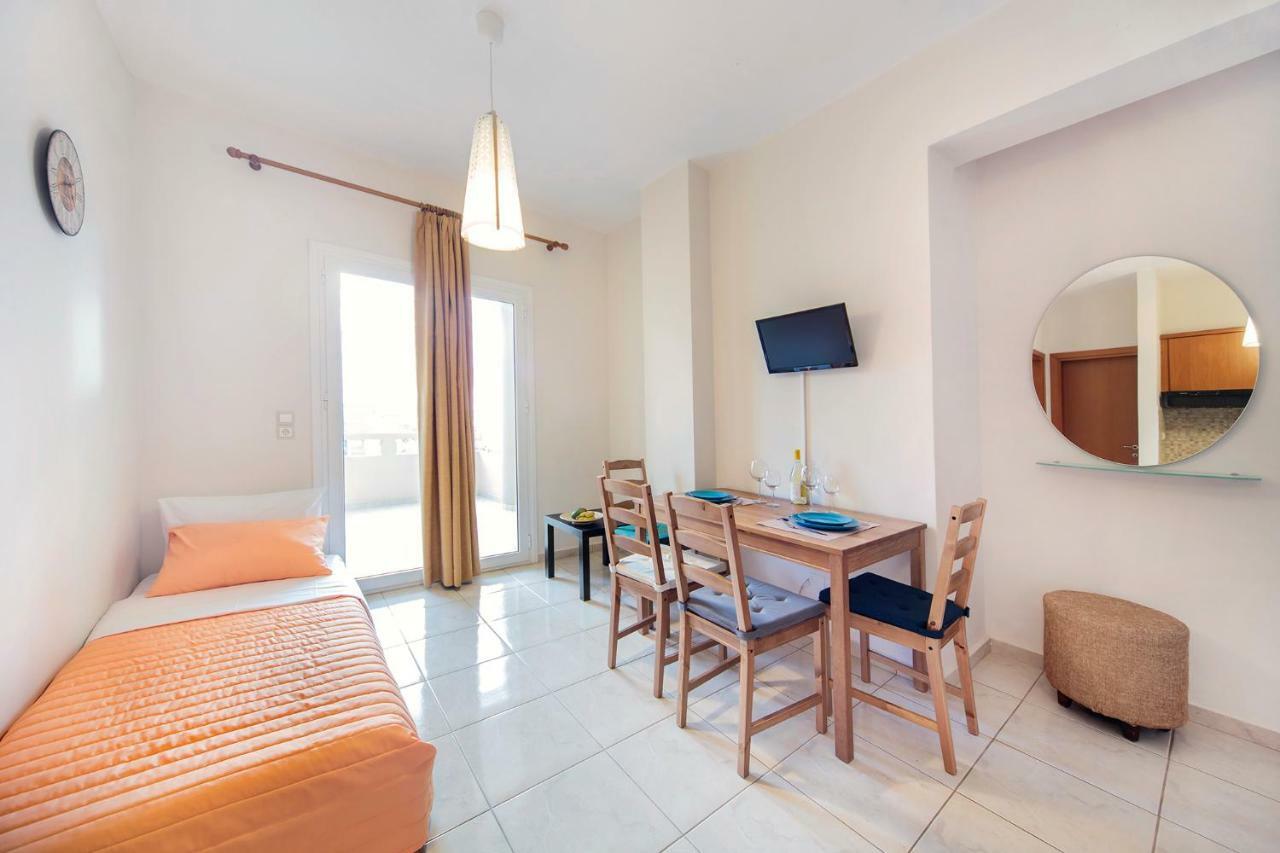Omega Comfy Apartments Almyrida Almirída Ngoại thất bức ảnh