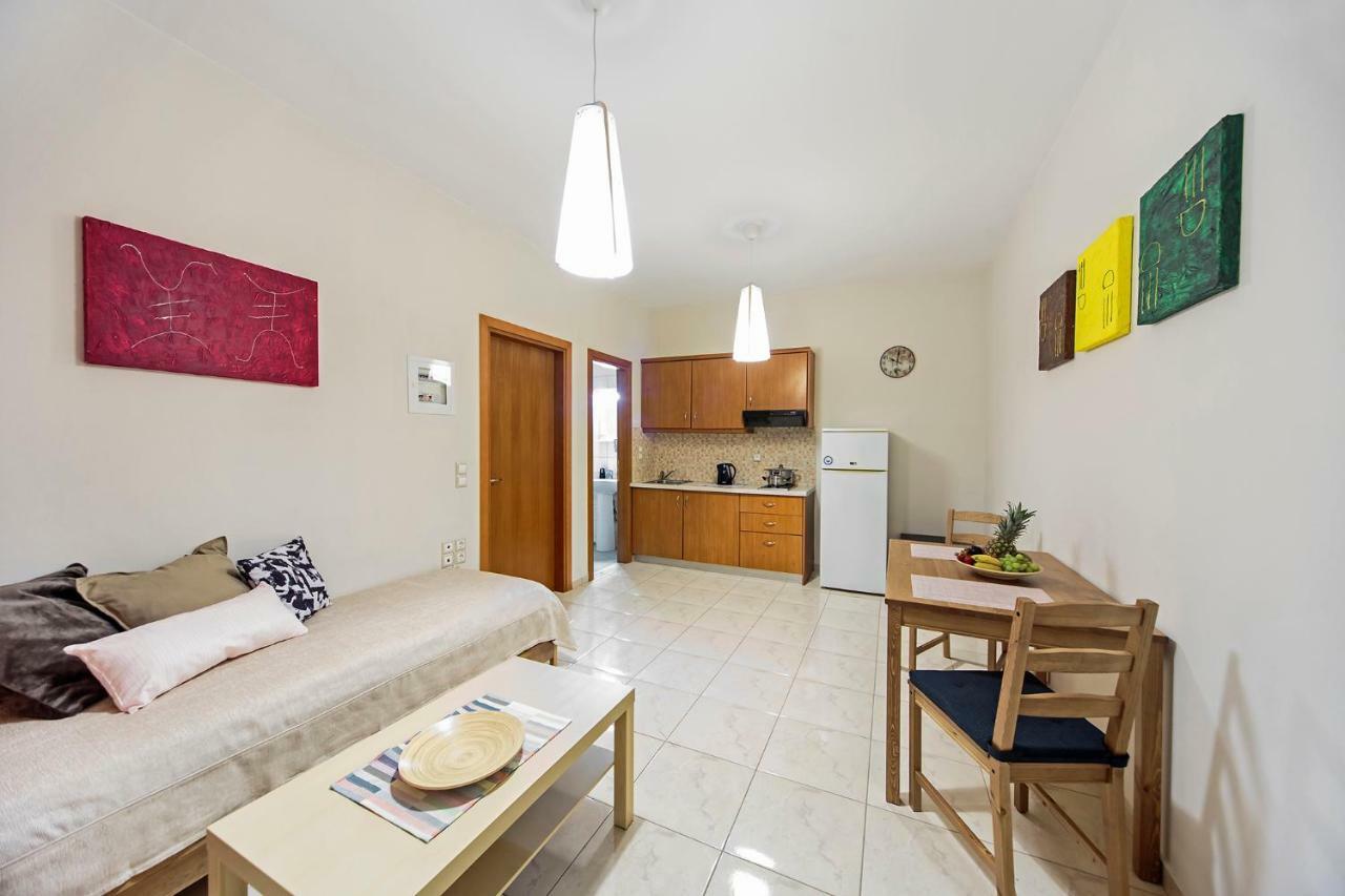 Omega Comfy Apartments Almyrida Almirída Ngoại thất bức ảnh