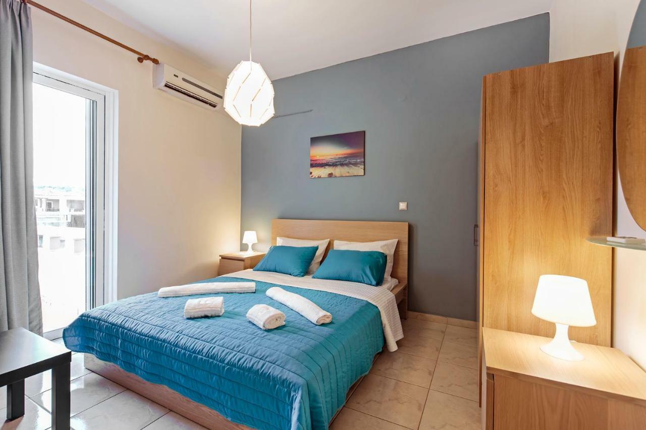 Omega Comfy Apartments Almyrida Almirída Ngoại thất bức ảnh