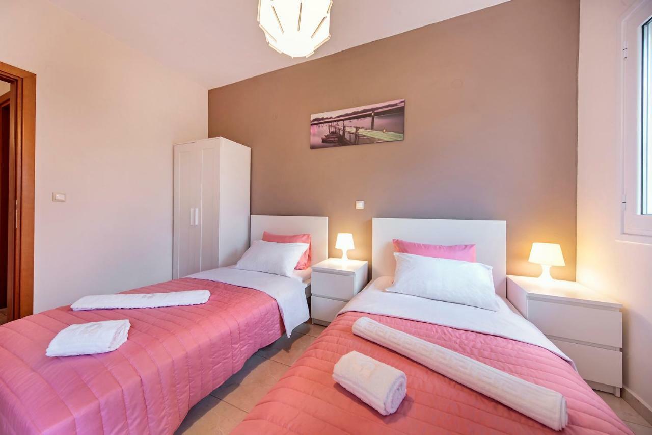 Omega Comfy Apartments Almyrida Almirída Ngoại thất bức ảnh