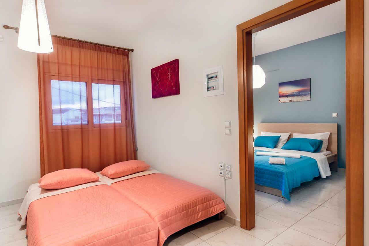 Omega Comfy Apartments Almyrida Almirída Ngoại thất bức ảnh